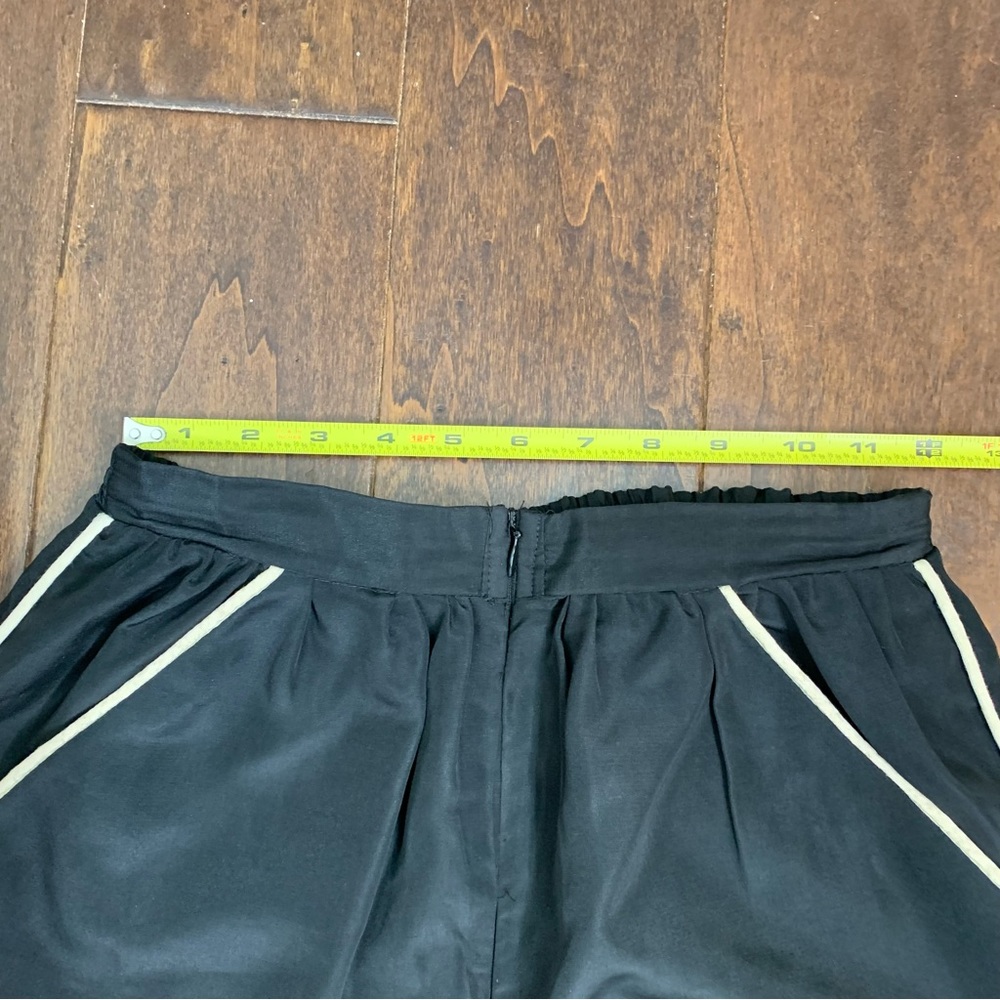 Vintage Wallis Black Slouchy Silky Joggers G320 - Picture 8 of 10